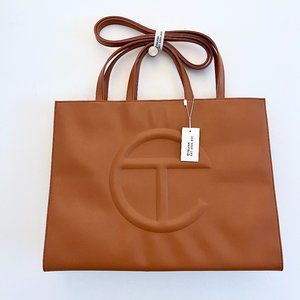 Telfar Large Shopping Bag Tan